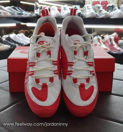 Nike Air Max 98 University Red Low-Top Sneakers