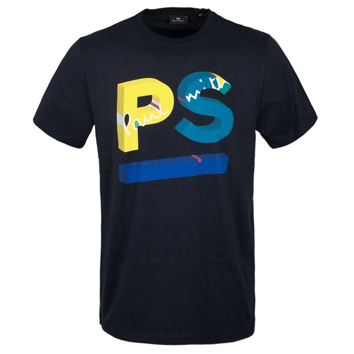 Paul Smith Men's PS Logo Short Sleeve T-Shirt M2R010R AP1122