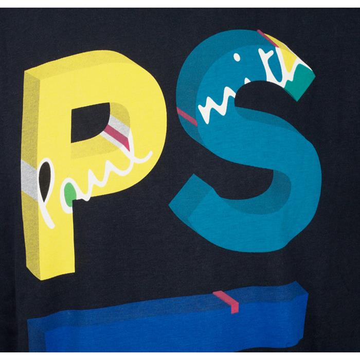 Paul Smith Men's PS Logo Short Sleeve T-Shirt M2R010R AP1122