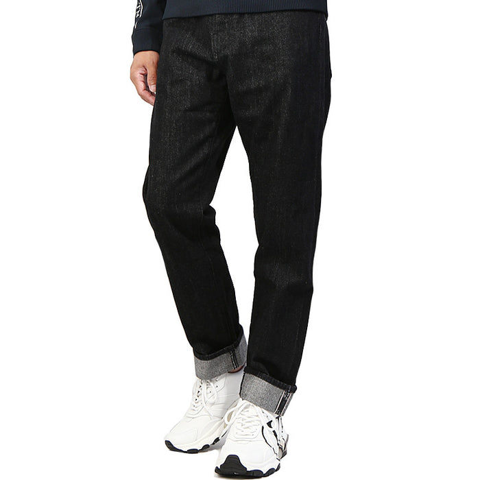 VALENTINO Adonis Plain Black Denim Jeans Men’s Pants