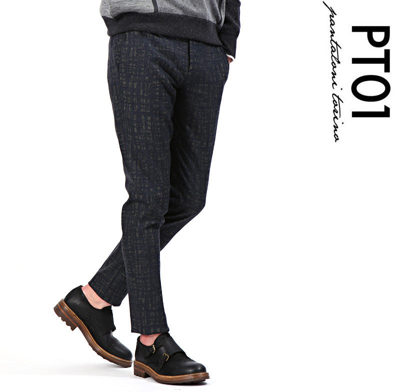PT TORINO Adonis PT01 Wool Skinny Classic Pants for Men