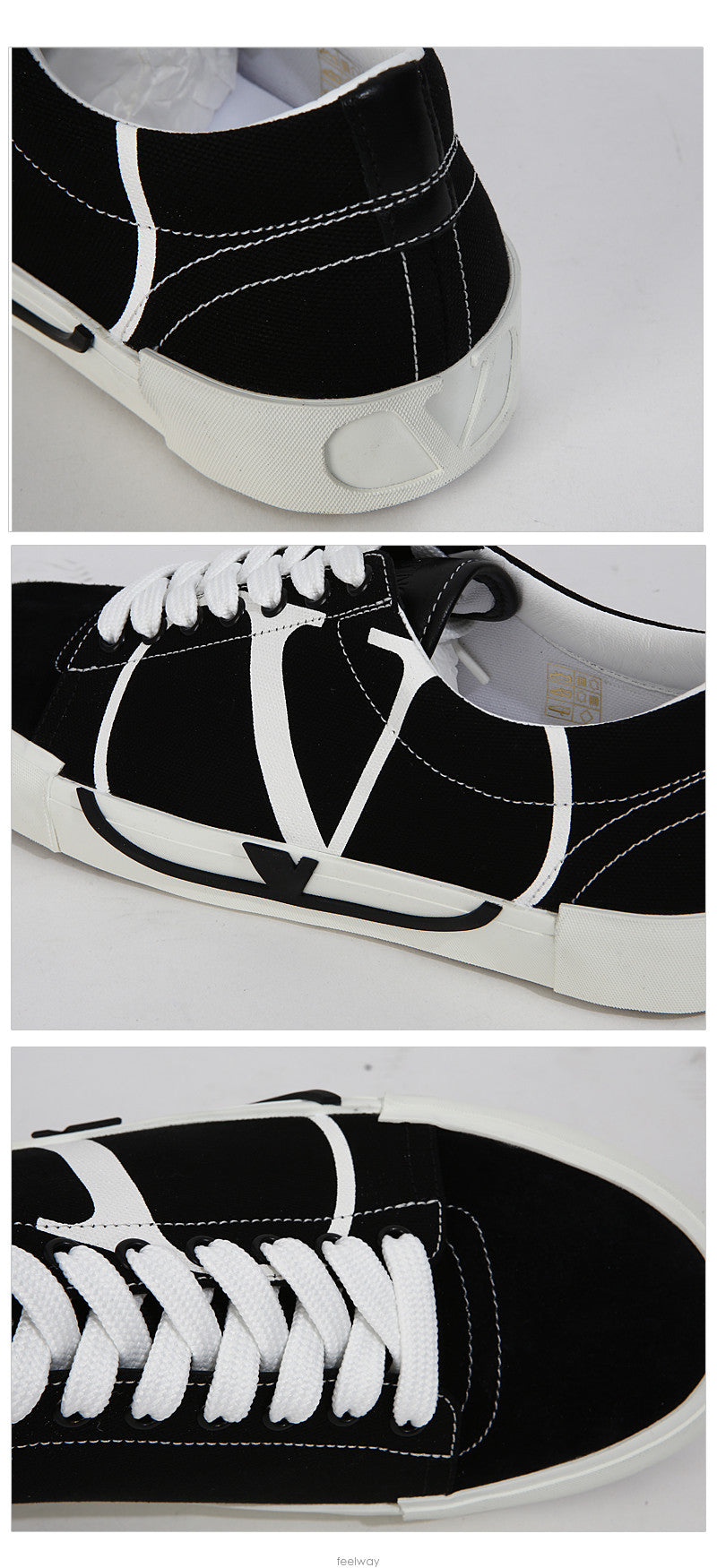 VALENTINO Adonis V Logo Men's Low Top Sneakers SY2S0C38 0NI