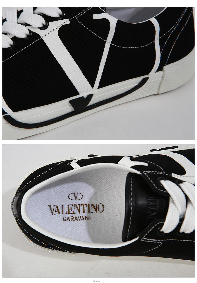 VALENTINO Adonis V Logo Men's Low Top Sneakers SY2S0C38 0NI
