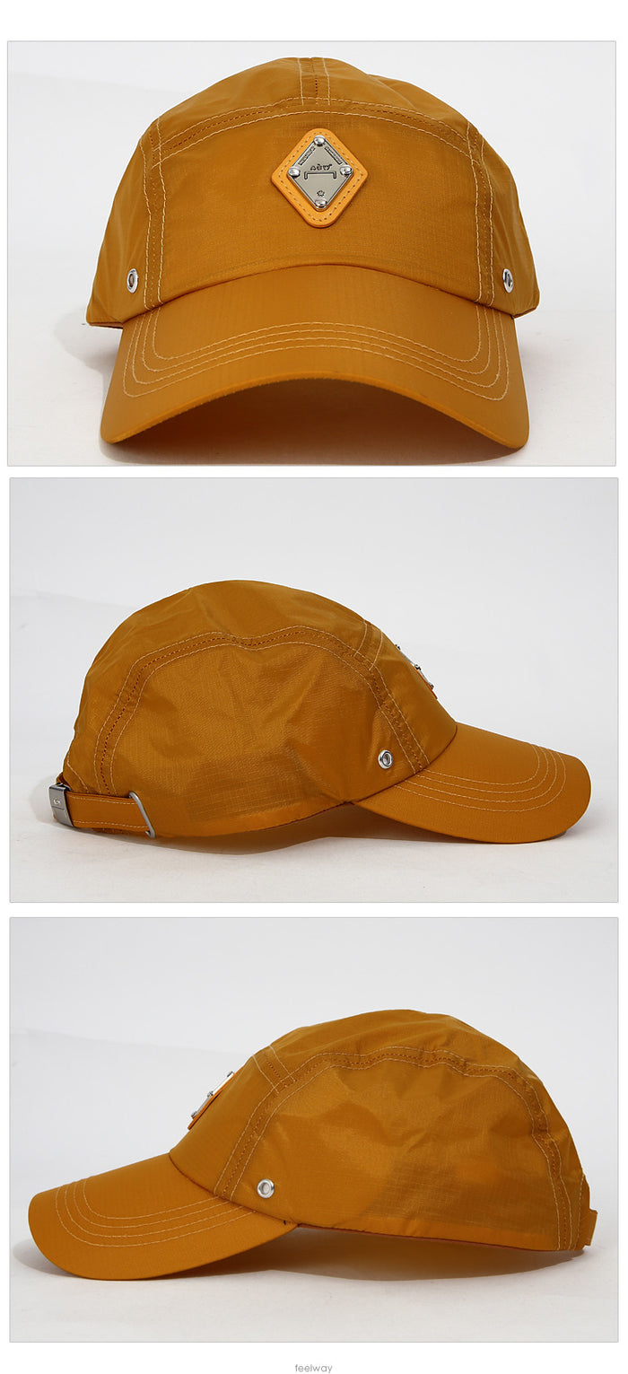 A-COLD-WALL Ripstop Mustard Adonis Baseball Cap