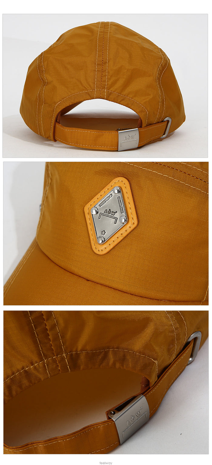 A-COLD-WALL Ripstop Mustard Adonis Baseball Cap