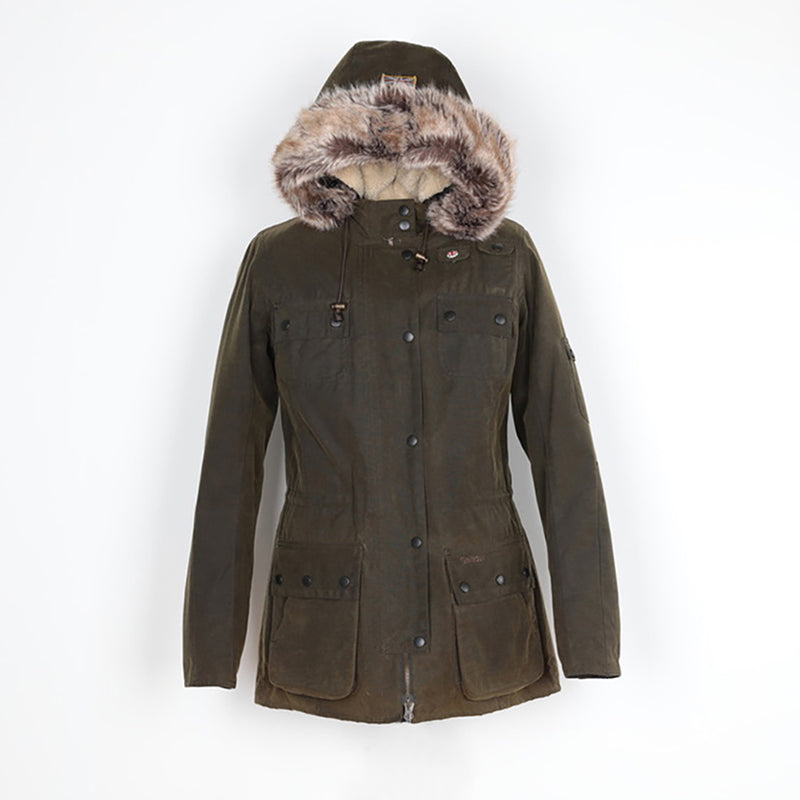 Barbour Brighton Parka Wax Jacket