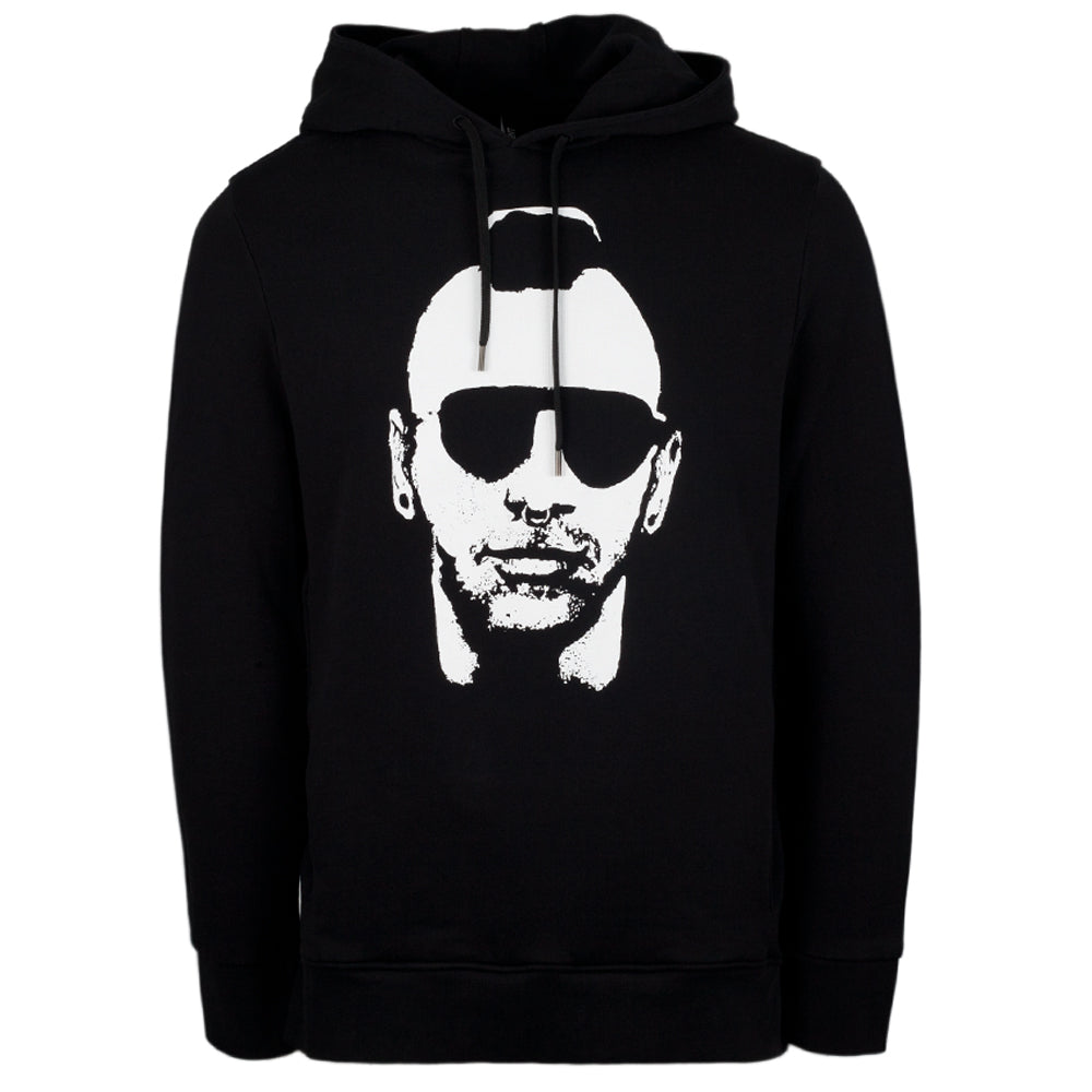 Neil Barrett Men's Gangster Print Hoodie PBJS329A G516S