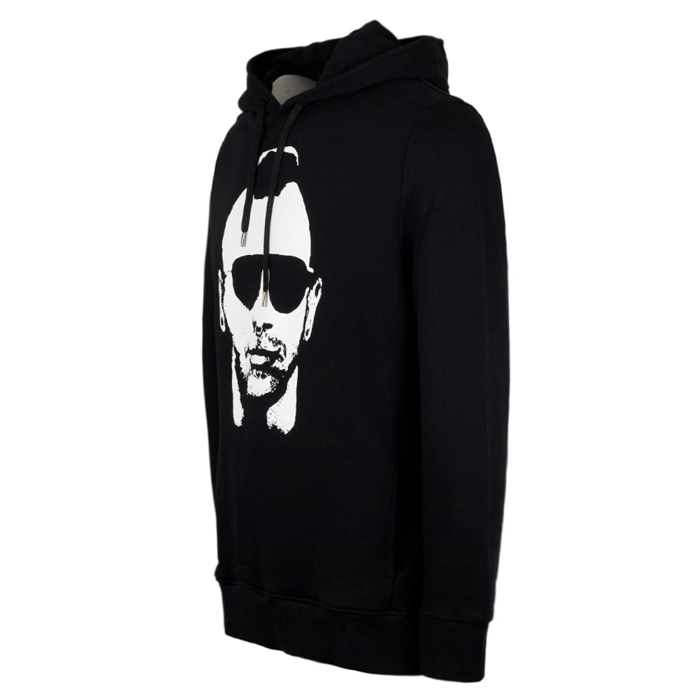 Neil Barrett Men's Gangster Print Hoodie PBJS329A G516S