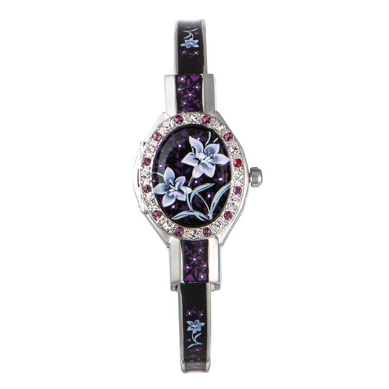 Andre Mouche Palladium Plated Women’s Metal Watch 054 04152