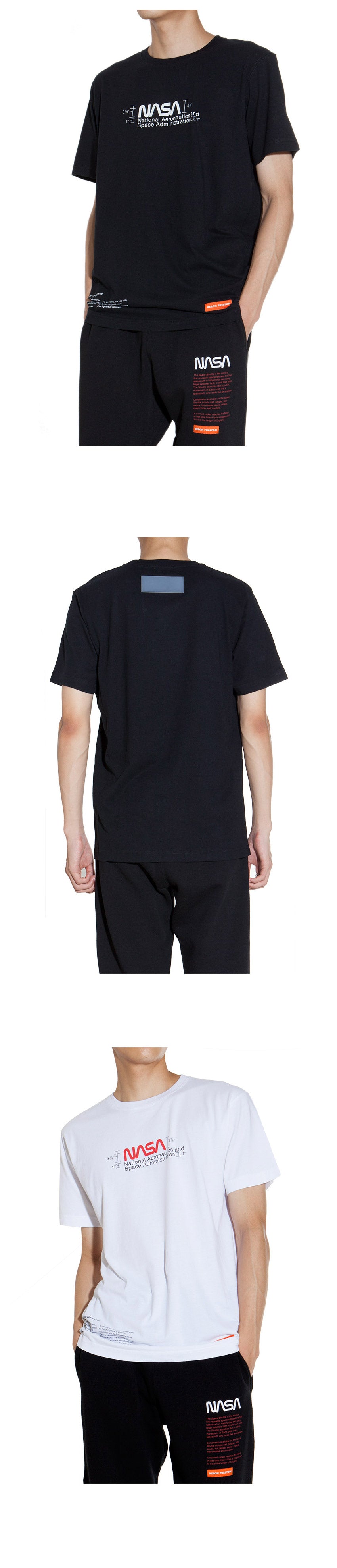 HERON PRESTON Men's Short-Sleeve T-Shirt HMAA004F19760018 HMAA004F19760019