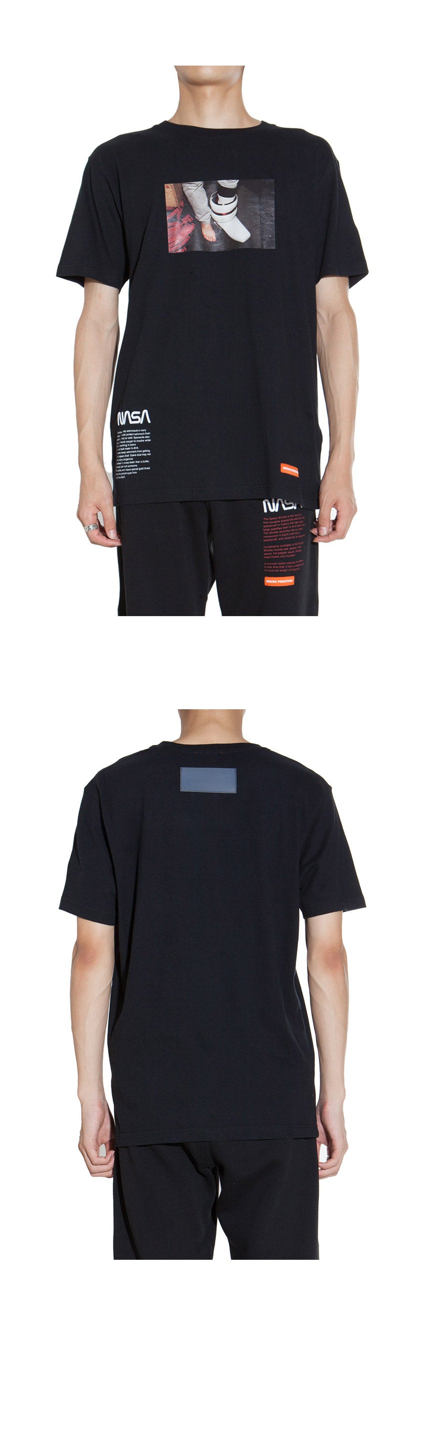 HERON PRESTON Men's Short-Sleeve T-Shirt HMAA004F19760018 HMAA004F19760019