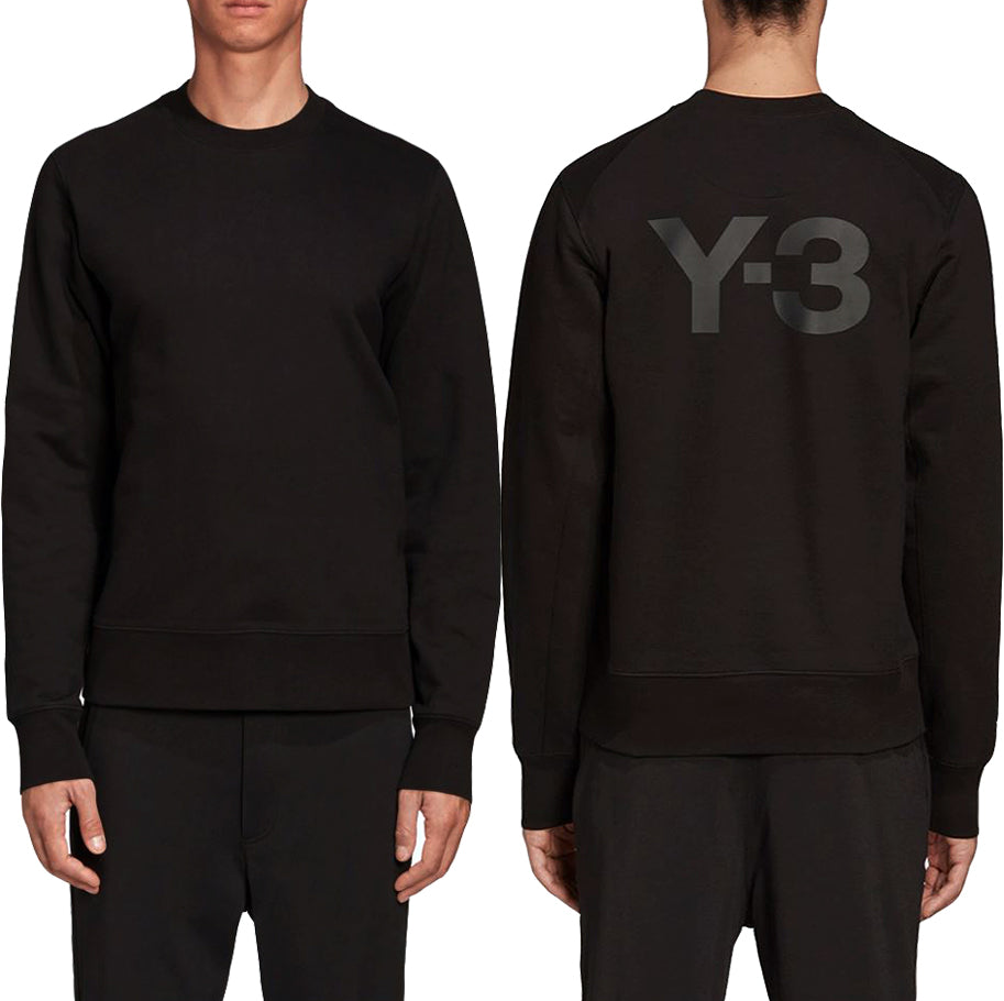 Y-3 Classic Back Logo Crewneck Sweatshirt Black Unisex