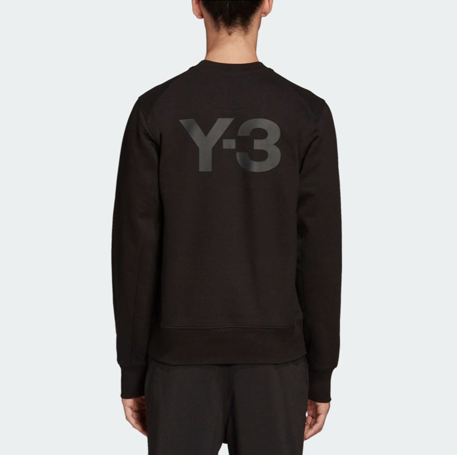 Y-3 Classic Back Logo Crewneck Sweatshirt Black Unisex
