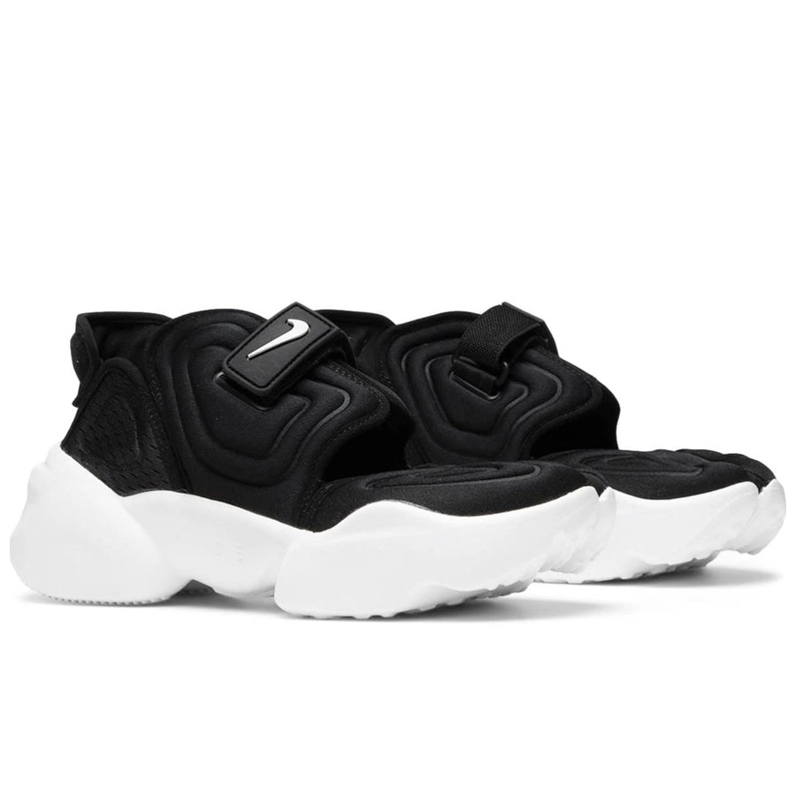Nike Aqua Rift Black Women's Low-Top Sneakers Tabi Socks Included BQ4797
