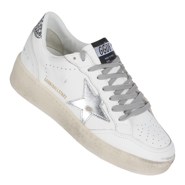GOLDEN GOOSE Heel Tab Ball Star Low-Top Sneakers F006966 80185