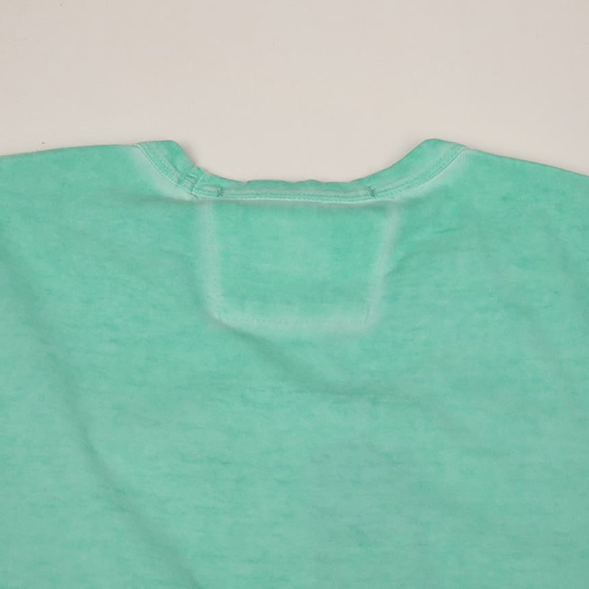CP Company Garment-Dyed Mint Short Sleeve T-Shirt Unisex Cotton