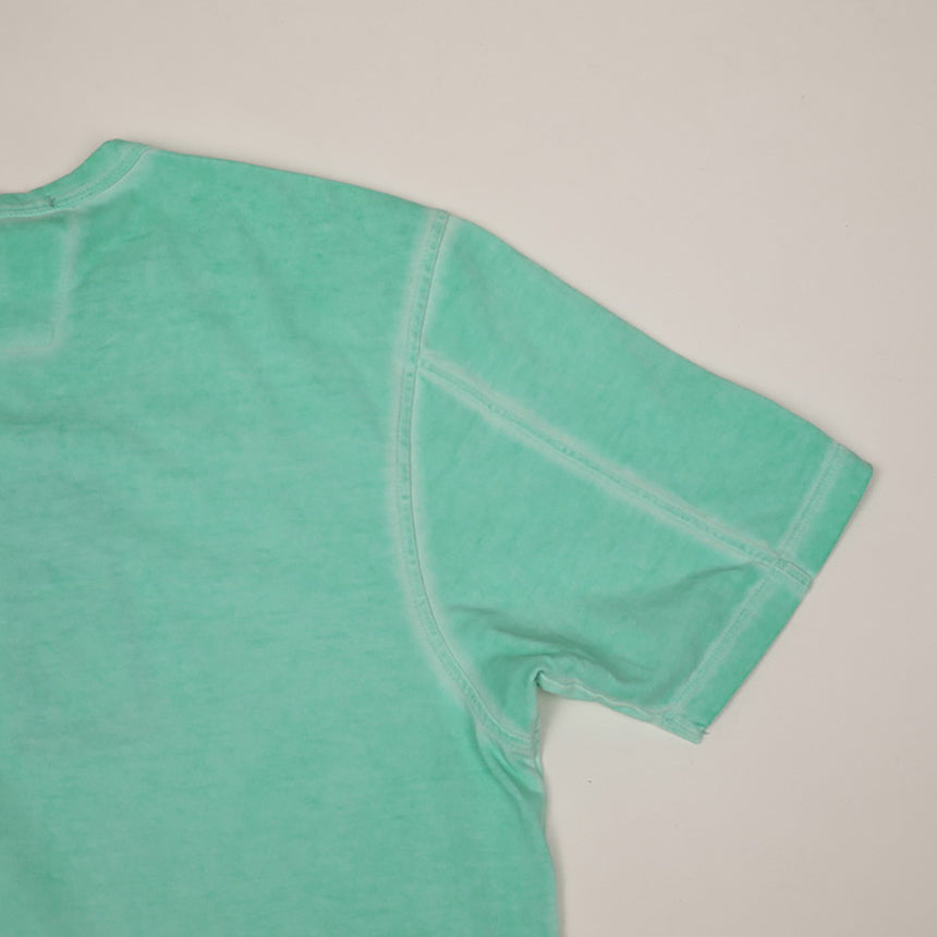 CP Company Garment-Dyed Mint Short Sleeve T-Shirt Unisex Cotton