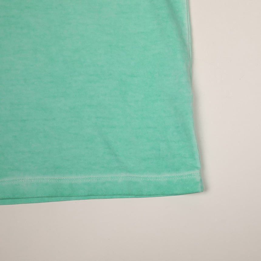 CP Company Garment-Dyed Mint Short Sleeve T-Shirt Unisex Cotton