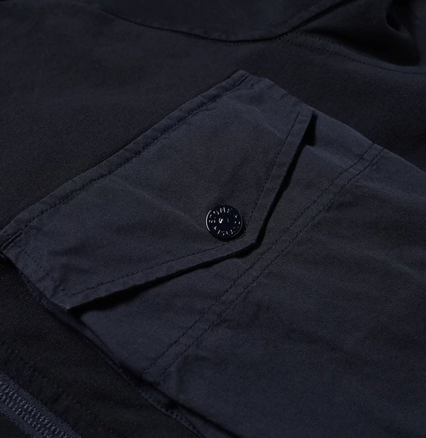 STONE ISLAND Men's Ghost Piece Half-Zip Hoodie 7215636F3