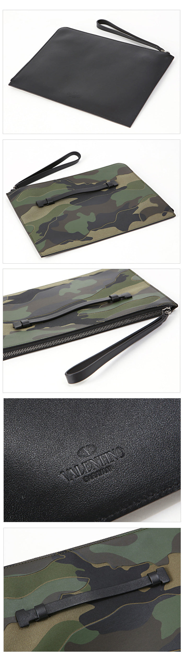 VALENTINO Adonis Camouflage Clutch Bag 2P0665 Y28