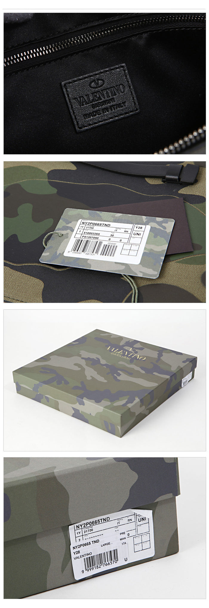 VALENTINO Adonis Camouflage Clutch Bag 2P0665 Y28