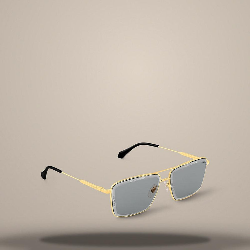 Louis Vuitton LV Super Vision Metal Square Sunglasses Z2627U