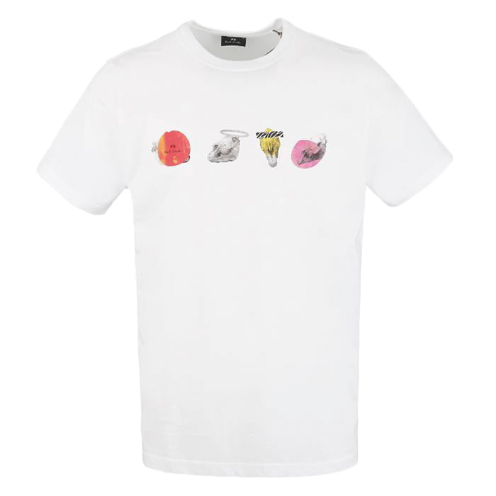 Paul Smith Men's Crewneck Short Sleeve T-Shirt M2R010R