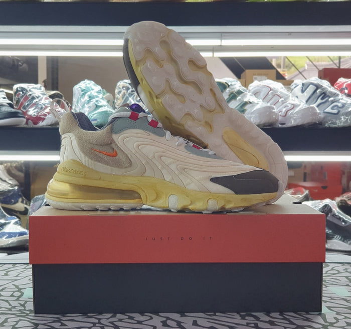 Nike Travis Scott Air Max 270 React Cactus Trail Low-Top Sneakers