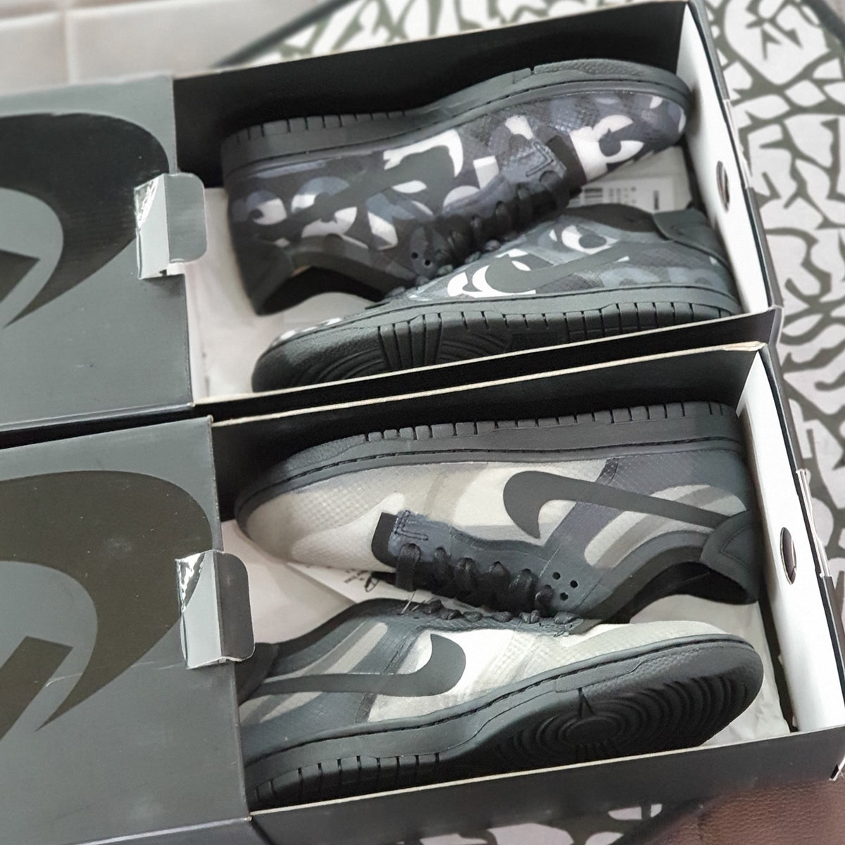 Nike Comme des Garçons CDG x Dunk Low Sneakers Black
