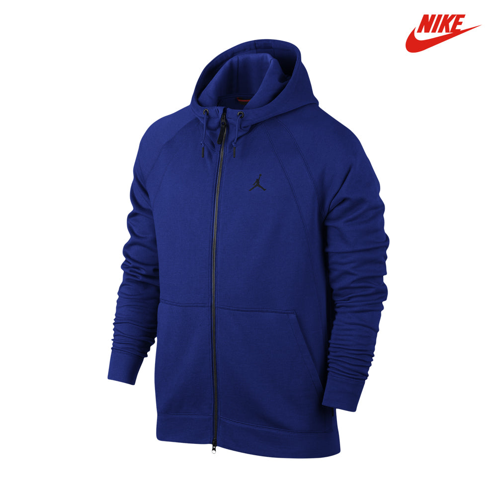 Nike Jordan Wings Fleece Full Zip Blue Men's Jacket 860196 455