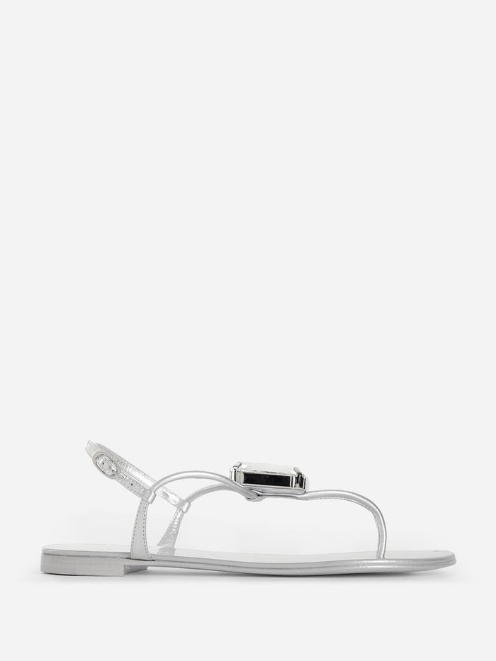 Giuseppe Zanotti Women's Leather Crystal Embellished Sandals e900018