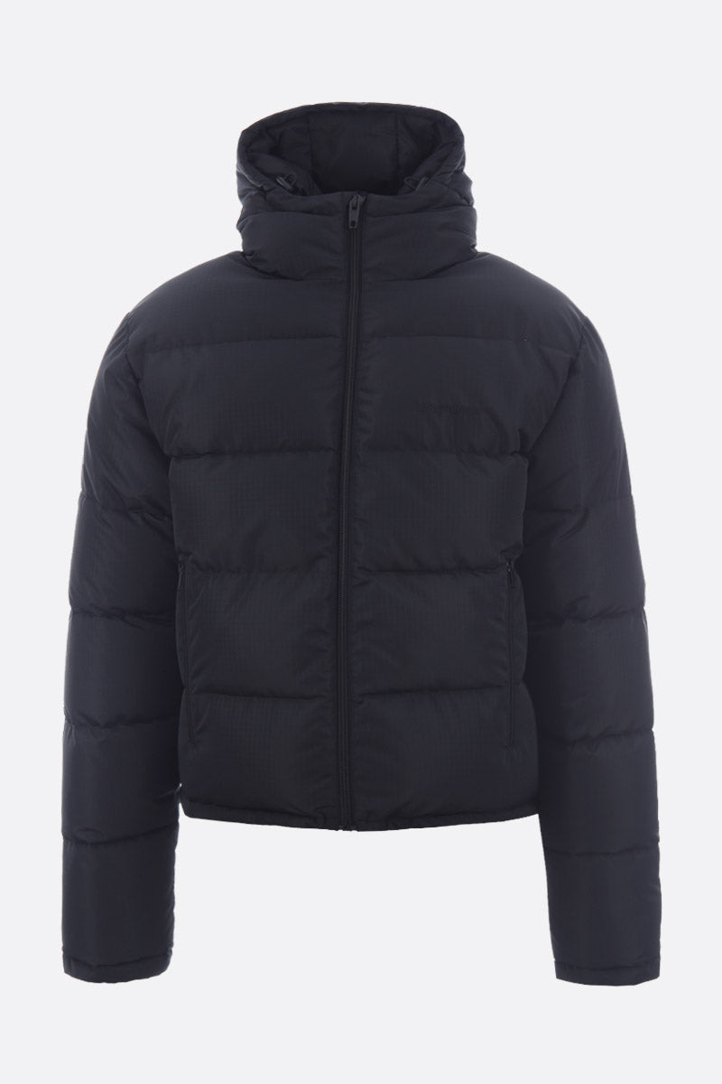 BALENCIAGA Men's Logo Quilted Down Puffer Jacket 556231 TYD33