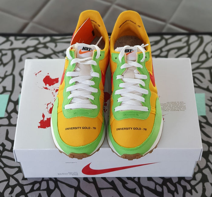 Nike Challenger OG Yellow/Green Low-Top Sneakers for Men