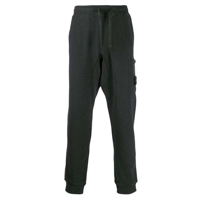 STONE ISLAND Grey Woven Track Pants for Men