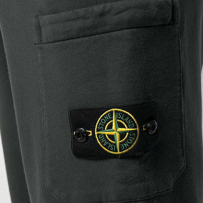 STONE ISLAND Grey Woven Track Pants for Men