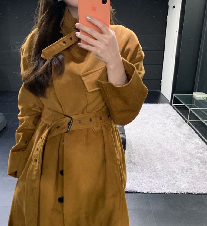 Isabel Marant Women’s Brown Belted Trench Coat MA0306