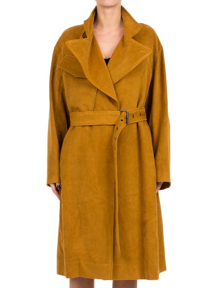 Isabel Marant Women’s Brown Belted Trench Coat MA0306