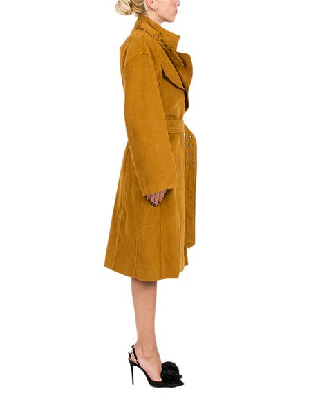 Isabel Marant Women’s Brown Belted Trench Coat MA0306