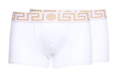 Versace Cotton Boxer Briefs 2-Pack Men's Underwear