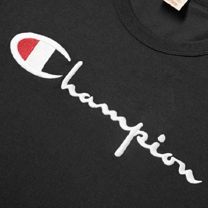 CHAMPION Men's Big Script Logo Short Sleeve T-Shirt KK001