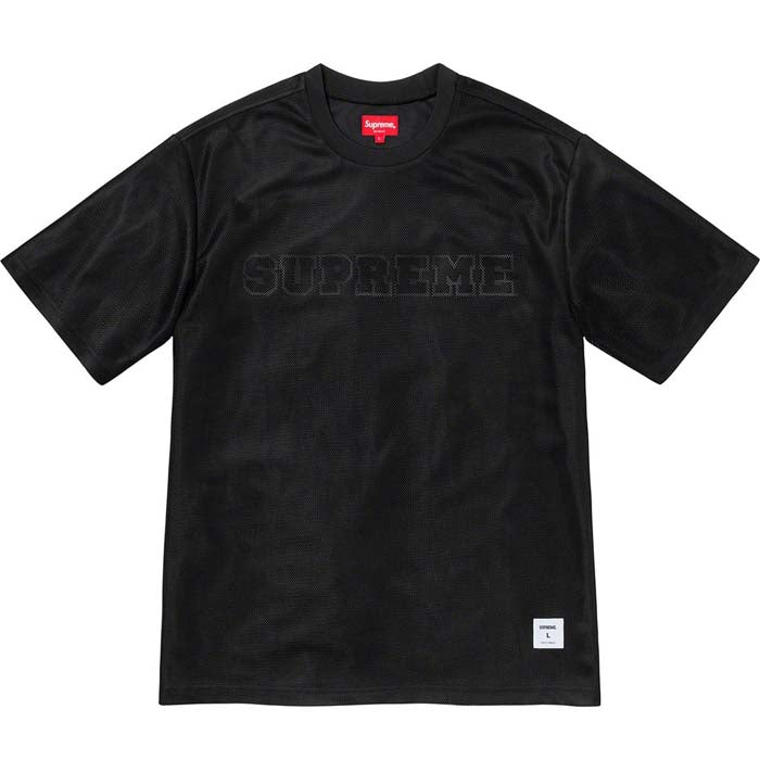 Supreme Dazzle Mesh Short Sleeve Shirt Black Men’s