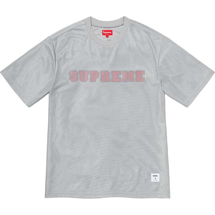Supreme Men’s Dazzle Mesh Short Sleeve T-Shirt