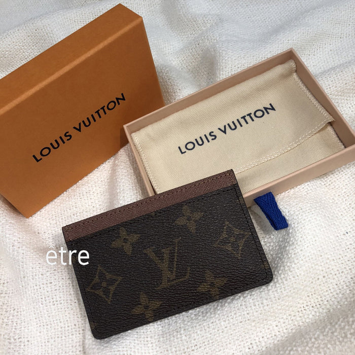 Louis Vuitton Monogram Canvas Card Holder Wallet
