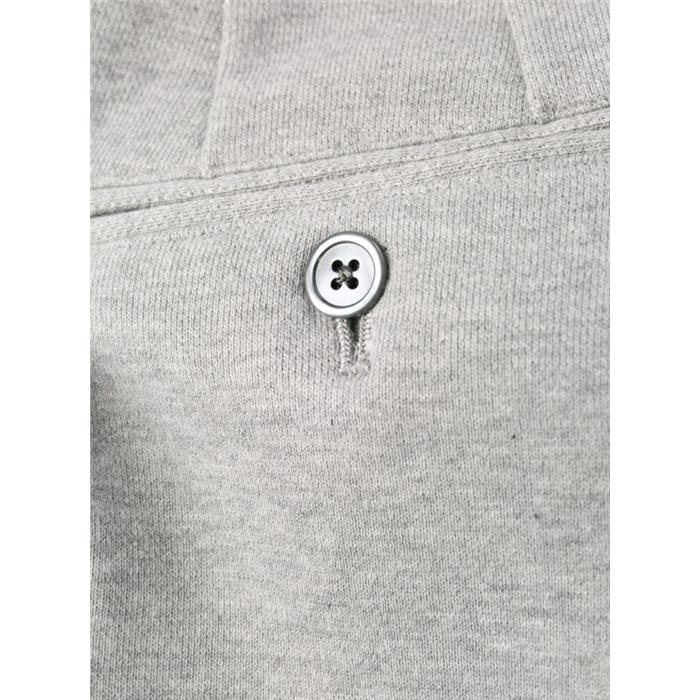 THOM BROWNE Grey Classic Armband Stripe Chino Pants