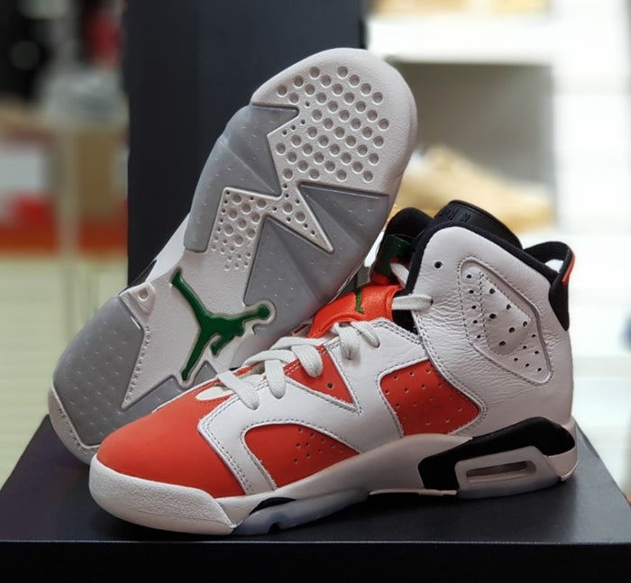 Nike Air Jordan 6 Gatorade GS High Top Sneakers