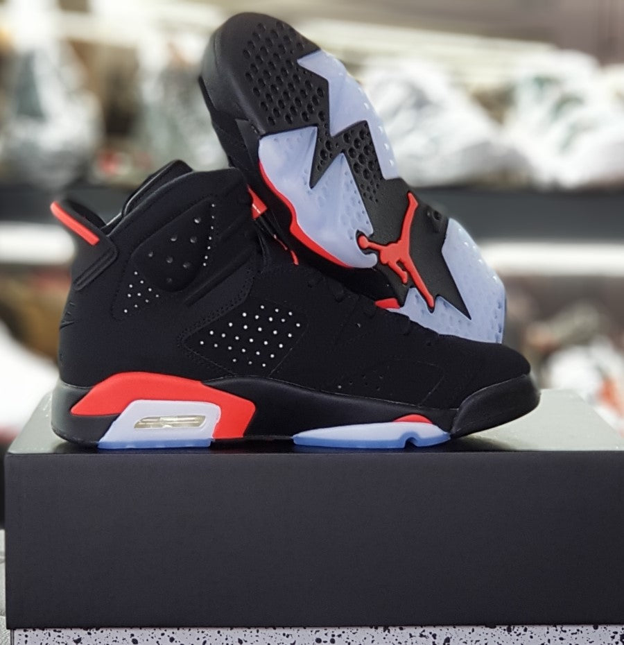 Nike Air Jordan 6 Black Infrared 2019 High Top Sneakers