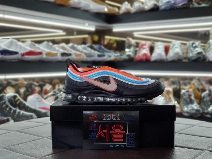 Nike Air Max 97 Neon Seoul Low-Top Sneakers