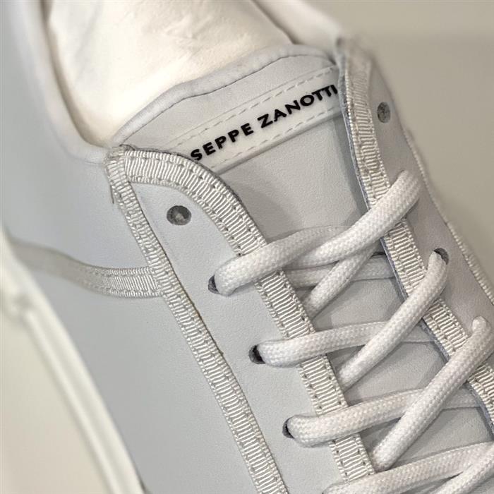 Giuseppe Zanotti BLABBER Low-Top Sneakers White Leather Men