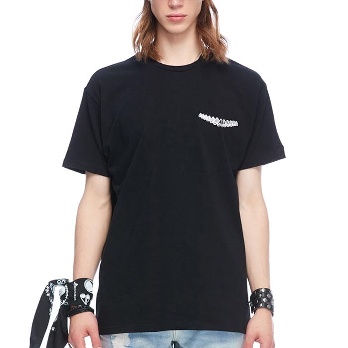 Moose Knuckles Black Short Sleeve T-Shirt Men Unisex Top