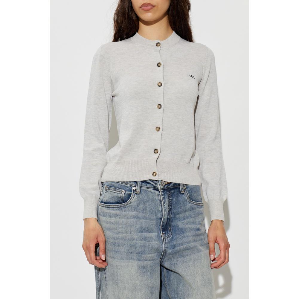 A.P.C. Rosa Women’s Cardigan Navy Knit